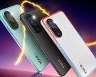 Poco M7 Plus in Aqua Blue, Carbon Black en Chroom Zilver. (Afbeeldingsbron: Poco)
