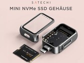 De nieuwe Satechi M.2 NVMe Mini SSD-behuizing biedt plaats aan SSD's tot 2 TB. (Afbeeldingsbron: Amazon)