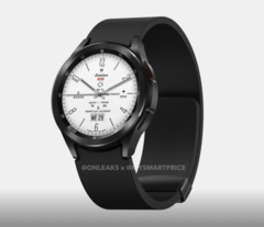 Uitgelekte render van de Galaxy Watch6 Classic. (Bron: Steve Hemmerstoffer en MySmartPrice)