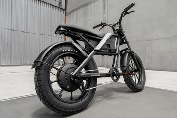Xyber Air e-bike achterzijde.