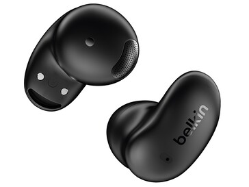De SoundForm Anywhere oordopjes hebben een boonvormig ontwerp. (Afbeeldingsbron: Belkin)
