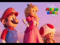 Mario en Princess Peach in The Super Mario Bros. Movie (Beeldbron: UIP Singapore)