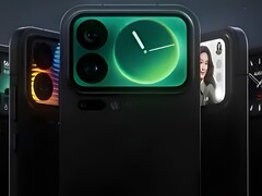 Ontwerpen van de achterzijde van de Xiaomi 17 Pro en Pro Max.