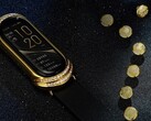 De Xiaomi Mi Band wearable wordt getrakteerd op een gouden en diamanten make-over in de "Gold Collection". (Afbeelding bron: Xiaomi - bewerkt)