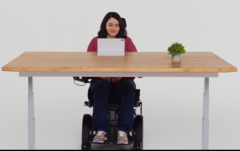 Dankzij Apple&#039;s aankomende Eye Tracking functie, zal iedereen in staat zijn om hun iPad of iPhone te bedienen met alleen hun ogen. (Afbeelding via Apple)