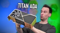 RTX Titan Ada Lovelace (bron: Der8auer op YouTube)