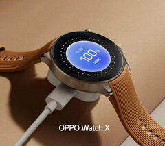 De Oppo Watch X heeft een roestvrijstalen kast met een diameter van 47 mm. (Afbeeldingsbron: Oppo)