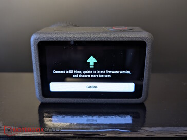Bericht verschijnt bij elke start van de camera tenzij deze gekoppeld is met de app