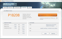 3DMark 11 (aangesloten, Extreem)