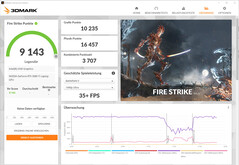 Fire Strike (op batterij)