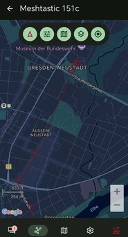 De locatiegeschiedenis kan worden weergegeven