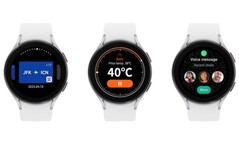 Samsung Wallet, Thermo Check en WhatsApp op Galaxy Watch (Bron: Samsung)
