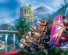 Planet Coaster zal beschikbaar zijn als gratis spel tot. Afgebeeld: de coverfoto van de titel.