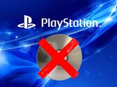 PlayStation-logo boven de PS5-schijf