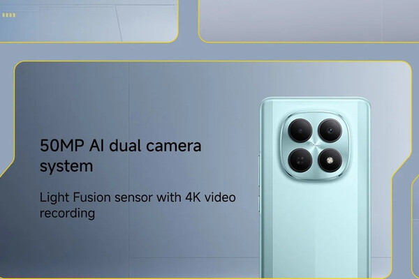 De Poco M8 5G heeft een 50MP hoofdcamera die in 4K kan opnemen. (Afbeeldingsbron: Xiaomi)
