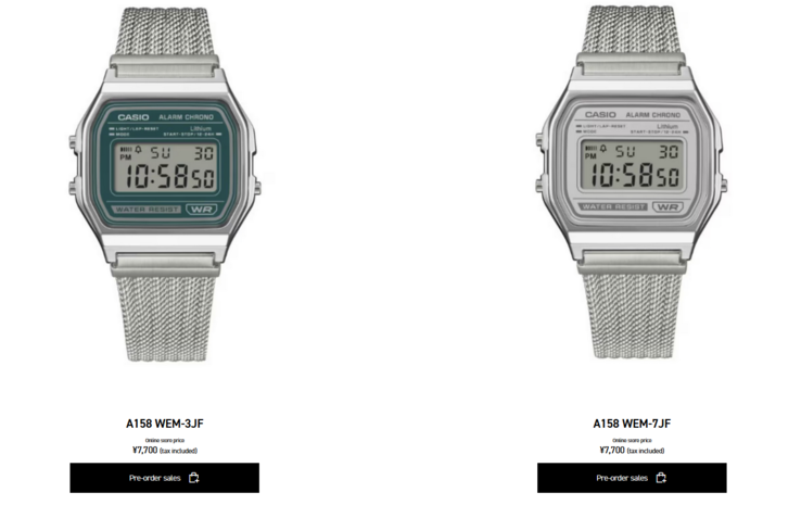 (Afbeeldingsbron: Casio Japan)