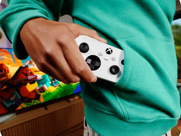 De Xbox Nano Controller is ontworpen om in de meeste zakken te passen