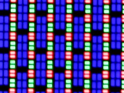 Sub-pixel array