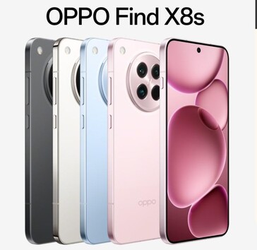 Oppo Zoek X8s kleuren