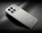 Xiaomi verkoopt de Poco F8 Pro in een blauwe en zwarte afwerking, en in de Titanium Silver-optie die u hier ziet. (Afbeeldingsbron: Xiaomi)