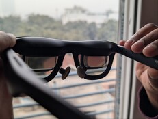 Xreal One Pro in de 'Clear'-modus