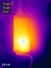 Voedingseenheid tijdens de stresstest