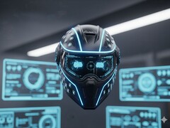 Decoratieve afbeelding. Een high-tech helm (Afbeeldingsbron: AI-gegenereerd)