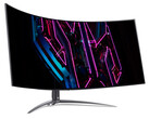 De Acer Predator X45 combineert een 1440p resolutie met een verversingssnelheid van 240 Hz. (Afbeeldingsbron: Acer)