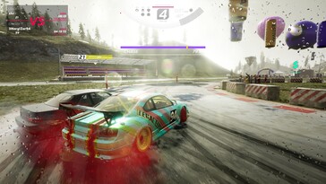 Afbeelding: Een screenshot van de gameplay van OverDrift Festival.
