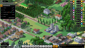 Afbeelding: Een screenshot van de gameplay van Urbek City Builder.