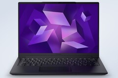 Kvadra NAU LP14, een lichtgewicht ultrabook voor zakelijk gebruik van het Russische technologiebedrijf Yadro.