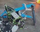 Neergestorte Amazon MK30 drone. (Afbeeldingsbron: ABC15 Arizona op YouTube)