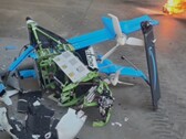 Neergestorte Amazon MK30 drone. (Afbeeldingsbron: ABC15 Arizona op YouTube)