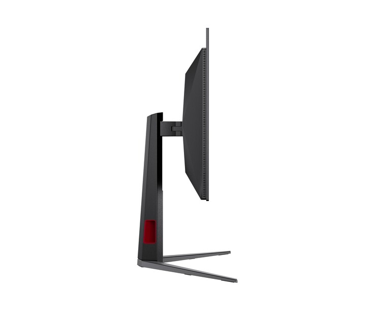 De nieuwe AOC gaming monitor heeft een ontwerp dat typisch is voor de meeste gaming monitoren op de markt. 