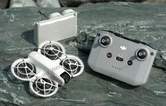 De DJI Neo weegt naar verwachting slechts 135 g. (Afbeeldingsbron: @Quadro_News)