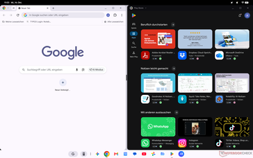 Googlebook OS gesplitst scherm