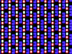 Subpixel raster