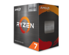 Een afbeelding van de verpakking van de AMD Ryzen 7 5800X3D-processor