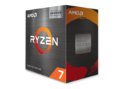 Een afbeelding van de verpakking van de AMD Ryzen 7 5800X3D-processor