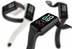 De Amazfit Band 7 is voorbestemd om de opvolger te worden van de Amazfit Band 5 uit 2020. (Afbeelding bron: GSMArena - bewerkt)