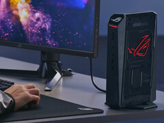 De Asus ROG NUC 2025 zal later deze maand, in april 2025, verkrijgbaar zijn in China (Afbeelding bron: Asus)