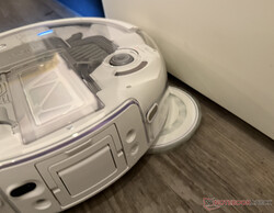 De DJI Romo P veegt tot aan de rand