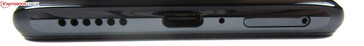 Bodem: Luidspreker, USB-C 2.0, microfoon, dual-SIM slot