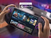 De Lenovo Legion Go S met SteamOS wordt geleverd in het paars en heeft geen afneembare controllers.