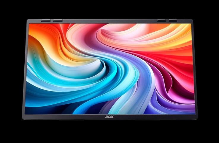 Acer PD243Y E in configuratie met één beeldscherm. (Afbeeldingsbron: Acer)