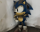 Een standbeeld van Sonic dat werd ontdekt na de sluiting van Segaworld Londen. Het standbeeld is sindsdien gerestaureerd en was te zien tijdens Gamescom 2023 (bron: Sega Driven)