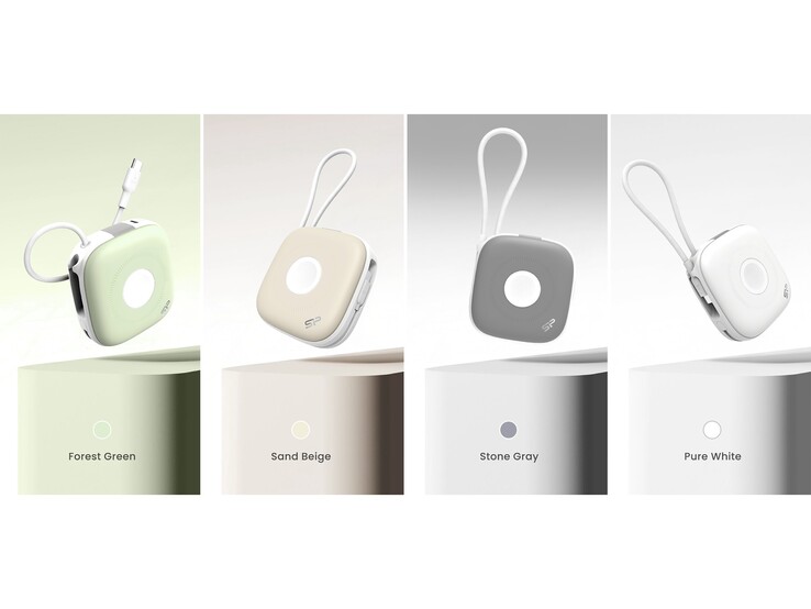 Hij is verkrijgbaar in vier kleuren. (Afbeeldingsbron: Silicon Power)