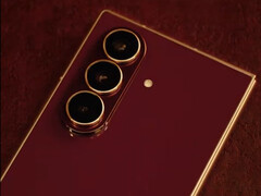 De Samsung W26 in de Dan Xi Red kleurenoptie. (Afbeeldingsbron: Samsung) 