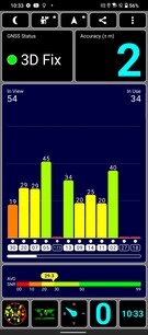 GPS test buiten