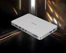 Zelfs met een slank chassis heeft de mini PC naar verluidt twee interne ventilatoren. Afgebeeld: een bewerkte foto die het slanke ontwerp van het systeem laat zien.